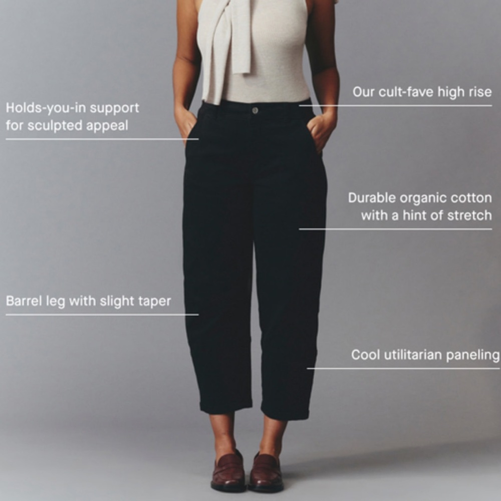 Everlane Black High-Rise Wide-Leg Jeans - Picture 12 of 12
